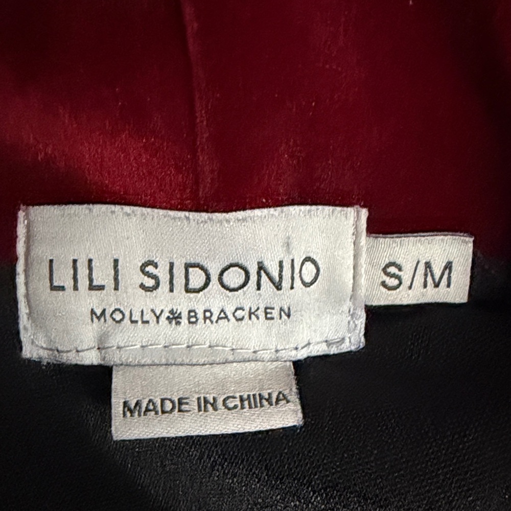 Oversized red sweat sweater - Picture 2 of 10